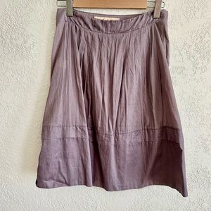 Vintage Marni purple pleated midi skirt - rare